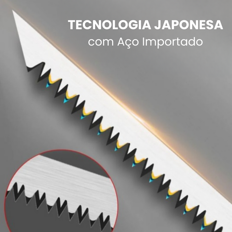 Serra ProTech® - Feita em Aço SK5 e 5x mais dentes