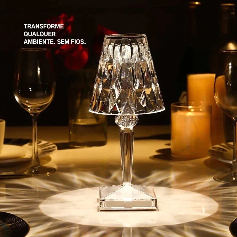 Luminária de Mesa de Led Sem Fio 3 em 1 Touch