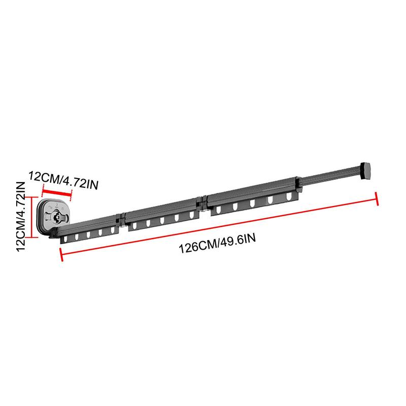 Varal Retrátil Compacto CabideFlex